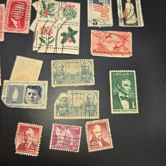 Vintage US Postage Stamp Collection Air Mail Envelopes Historical Lot LI3039 - Picture 4 of 10
